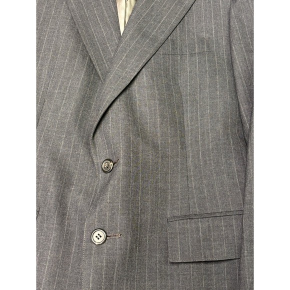 Polo University Club Ralph Lauren Suit Mens 43S Long Wool Blazer Pants Set USA - Picture 3 of 16